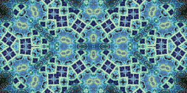 Kusursuz soyut desen. Şablonun dokusu simetrik. Sonsuz desen