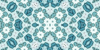 Kusursuz soyut desen. Şablonun dokusu simetrik. Sonsuz desen
