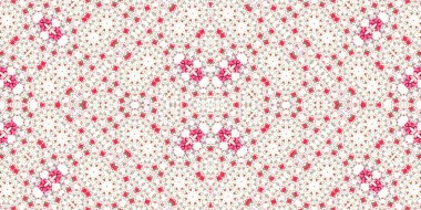 Kusursuz soyut desen. Şablonun dokusu simetrik. Sonsuz desen