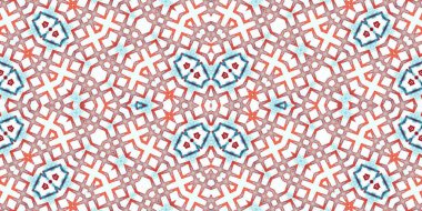 Kusursuz soyut desen. Şablonun dokusu simetrik. Sonsuz desen