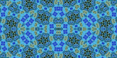 Kusursuz soyut desen. Şablonun dokusu simetrik. Sonsuz desen