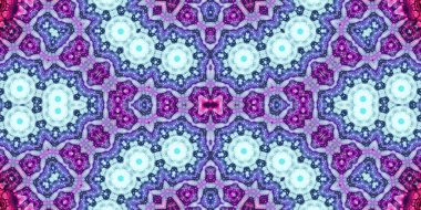 Kusursuz soyut desen. Şablonun dokusu simetrik. Sonsuz desen