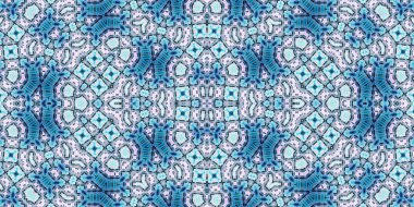Kusursuz soyut desen. Şablonun dokusu simetrik. Sonsuz desen