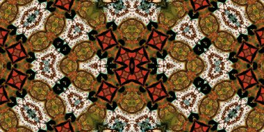 Kusursuz soyut desen. Şablonun dokusu simetrik. Sonsuz desen