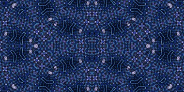 Kusursuz soyut desen. Şablonun dokusu simetrik. Sonsuz desen
