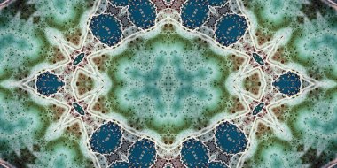 Kusursuz soyut desen. Şablonun dokusu simetrik. Sonsuz desen