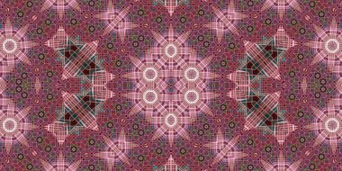 Seamless abstract pattern. The texture of the pattern is symmetrical. Endless pattern