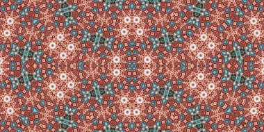 Kusursuz soyut desen. Şablonun dokusu simetrik. Sonsuz desen