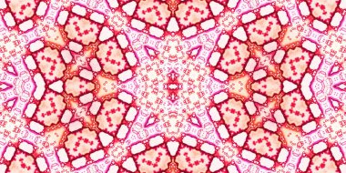 Kusursuz soyut desen. Şablonun dokusu simetrik. Sonsuz desen