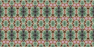 Kusursuz kaleydoskop deseni. Örgü deseninin dokusu. Sonsuz desen