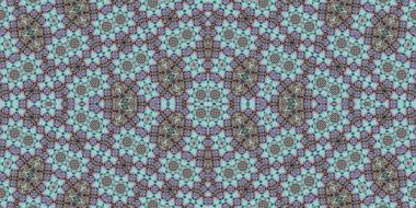 Kusursuz kaleydoskop deseni. Örgü deseninin dokusu. Sonsuz desen