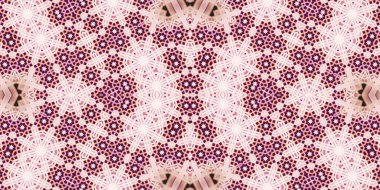 Kusursuz kaleydoskop deseni. Örgü deseninin dokusu. Sonsuz desen