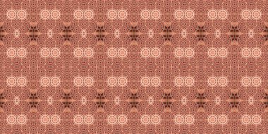 Kusursuz kaleydoskop deseni. Örgü deseninin dokusu. Sonsuz desen