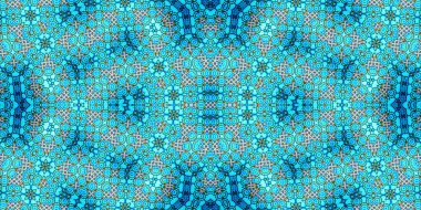 Kusursuz kaleydoskop deseni. Örgü deseninin dokusu. Sonsuz desen