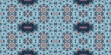 Kusursuz kaleydoskop deseni. Örgü deseninin dokusu. Sonsuz desen