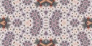 Kusursuz kaleydoskop deseni. Örgü deseninin dokusu. Sonsuz desen