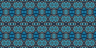 Kusursuz kaleydoskop deseni. Örgü deseninin dokusu. Sonsuz desen