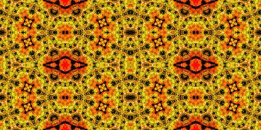 Kusursuz kaleydoskop deseni. Örgü deseninin dokusu. Sonsuz desen