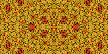 Kusursuz kaleydoskop deseni. Örgü deseninin dokusu. Sonsuz desen