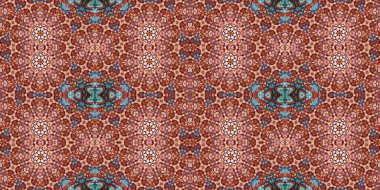 Kusursuz kaleydoskop deseni. Örgü deseninin dokusu. Sonsuz desen