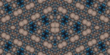 Kusursuz kaleydoskop deseni. Örgü deseninin dokusu. Sonsuz desen