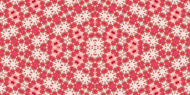 Kusursuz kaleydoskop deseni. Örgü deseninin dokusu. Sonsuz desen