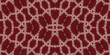 Kusursuz kaleydoskop deseni. Örgü deseninin dokusu. Sonsuz desen