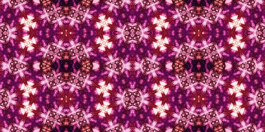 Kusursuz kaleydoskop deseni. Örgü deseninin dokusu. Sonsuz desen