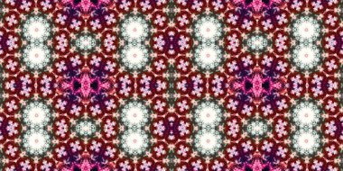 Kusursuz kaleydoskop deseni. Örgü deseninin dokusu. Sonsuz desen