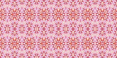 Kusursuz kaleydoskop deseni. Örgü deseninin dokusu. Sonsuz desen