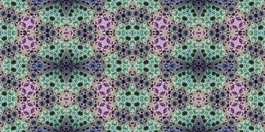 Kusursuz kaleydoskop deseni. Örgü deseninin dokusu. Sonsuz desen