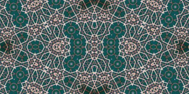 Kusursuz kaleydoskop deseni. Örgü deseninin dokusu. Sonsuz desen