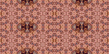 Kusursuz kaleydoskop deseni. Örgü deseninin dokusu. Sonsuz desen