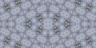 Kusursuz kaleydoskop deseni. Örgü deseninin dokusu. Sonsuz desen