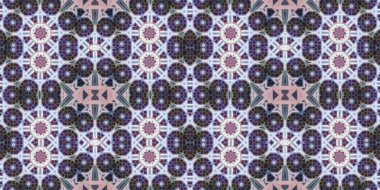 Kusursuz kaleydoskop deseni. Örgü deseninin dokusu. Sonsuz desen