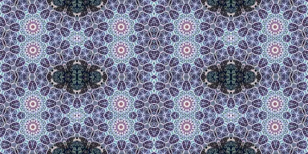 Kusursuz kaleydoskop deseni. Örgü deseninin dokusu. Sonsuz desen