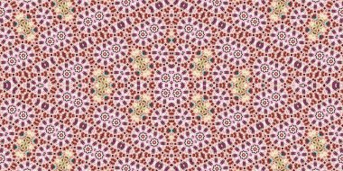 Kusursuz kaleydoskop deseni. Örgü deseninin dokusu. Sonsuz desen