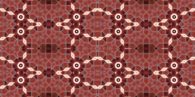 Kusursuz kaleydoskop deseni. Örgü deseninin dokusu. Sonsuz desen