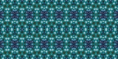 Kusursuz kaleydoskop deseni. Örgü deseninin dokusu. Sonsuz desen