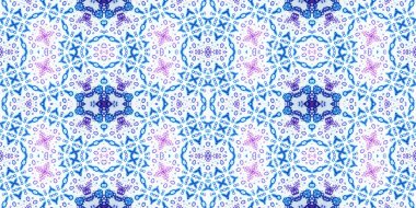 Kusursuz kaleydoskop deseni. Örgü deseninin dokusu. Sonsuz desen