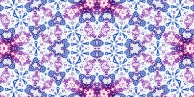 Kusursuz kaleydoskop deseni. Örgü deseninin dokusu. Sonsuz desen