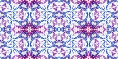 Kusursuz kaleydoskop deseni. Örgü deseninin dokusu. Sonsuz desen