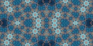 Kusursuz kaleydoskop deseni. Örgü deseninin dokusu. Sonsuz desen