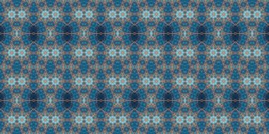 Kusursuz kaleydoskop deseni. Örgü deseninin dokusu. Sonsuz desen