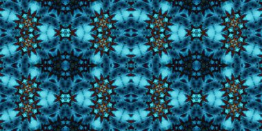 Kusursuz kaleydoskop deseni. Örgü deseninin dokusu. Sonsuz desen