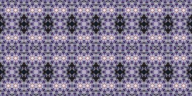 Kusursuz kaleydoskop deseni. Örgü deseninin dokusu. Sonsuz desen