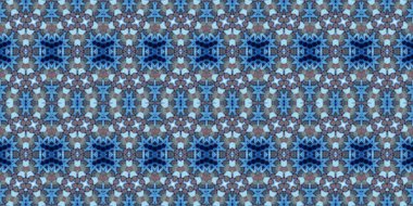 Kusursuz kaleydoskop deseni. Örgü deseninin dokusu. Sonsuz desen