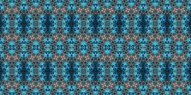 Kusursuz kaleydoskop deseni. Örgü deseninin dokusu. Sonsuz desen