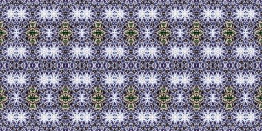 Kusursuz kaleydoskop deseni. Örgü deseninin dokusu. Sonsuz desen