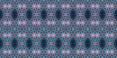 Kusursuz kaleydoskop deseni. Örgü deseninin dokusu. Sonsuz desen